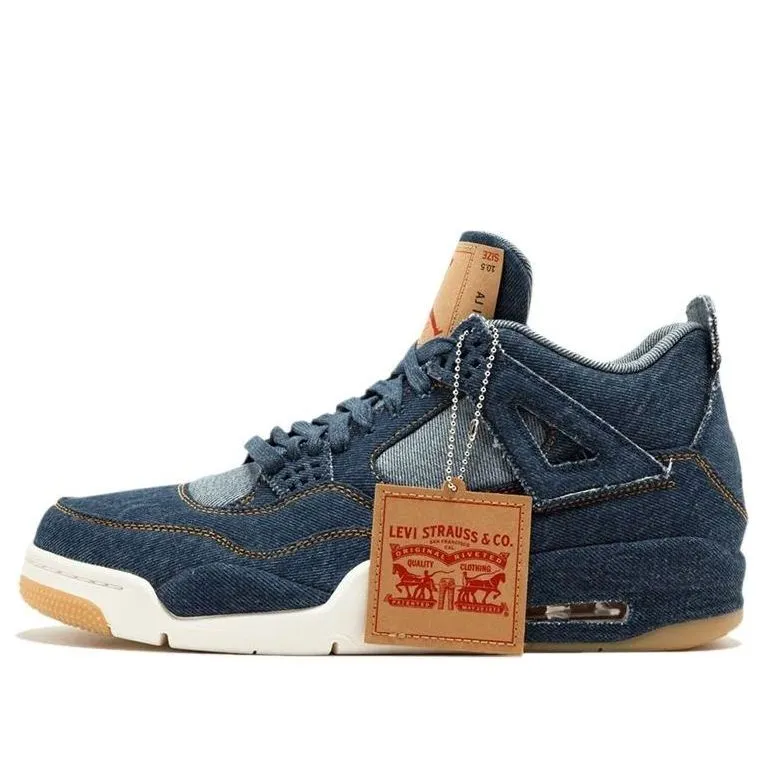 air jordan 4 retro x levis denim hcdks