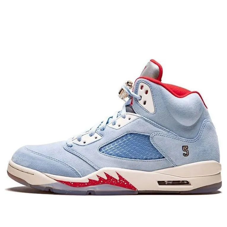 air jordan 5 retro x trophy room ice blue cfd3l
