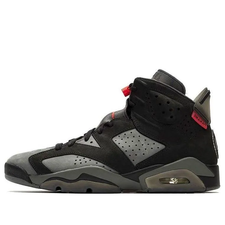 air jordan 6 retro x paris saint germain iron grey