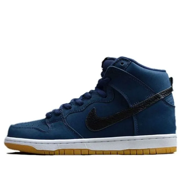 nike dunk high pro iso sb orange label midnight navy pyeer