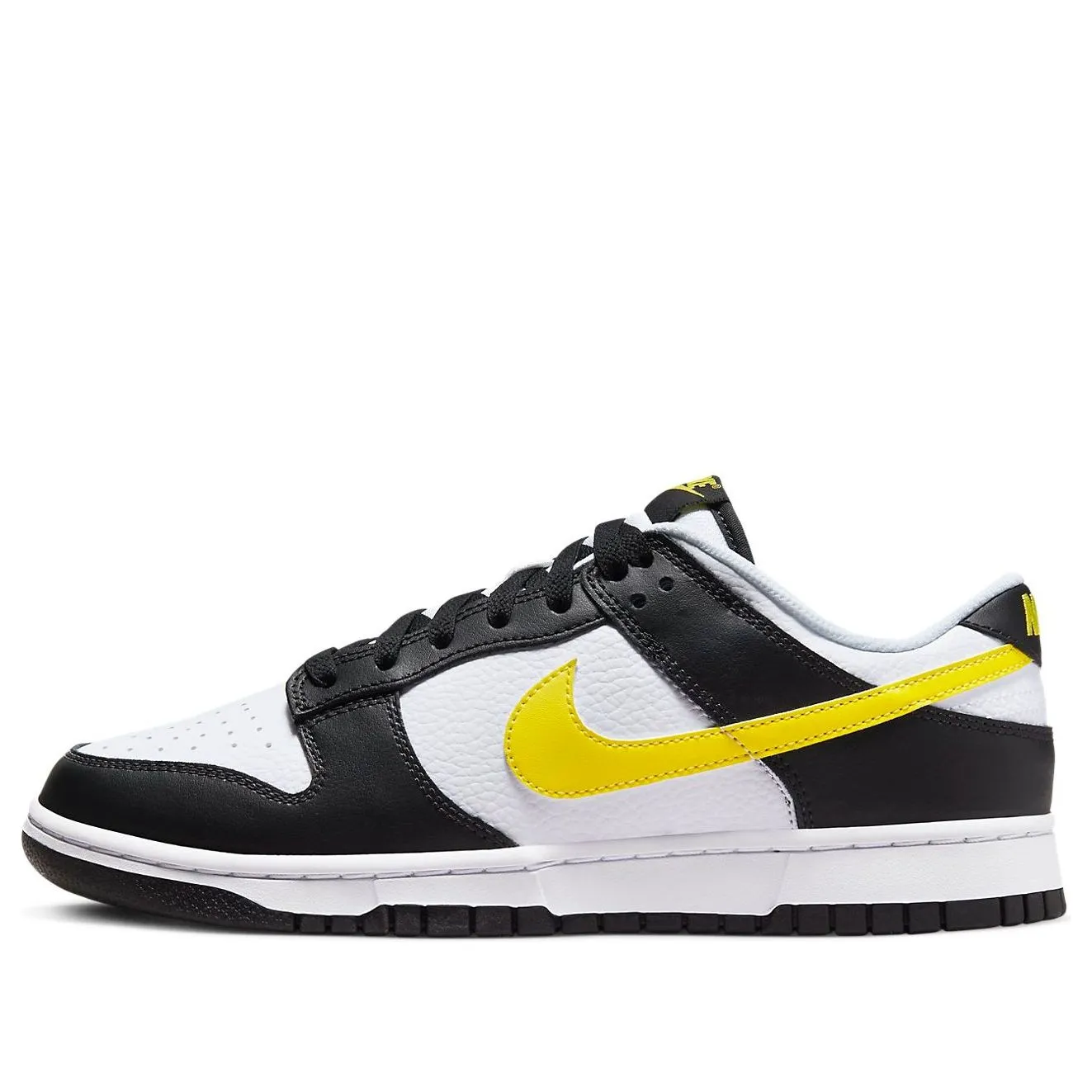 nike dunk low black opti yellow 7ksvy