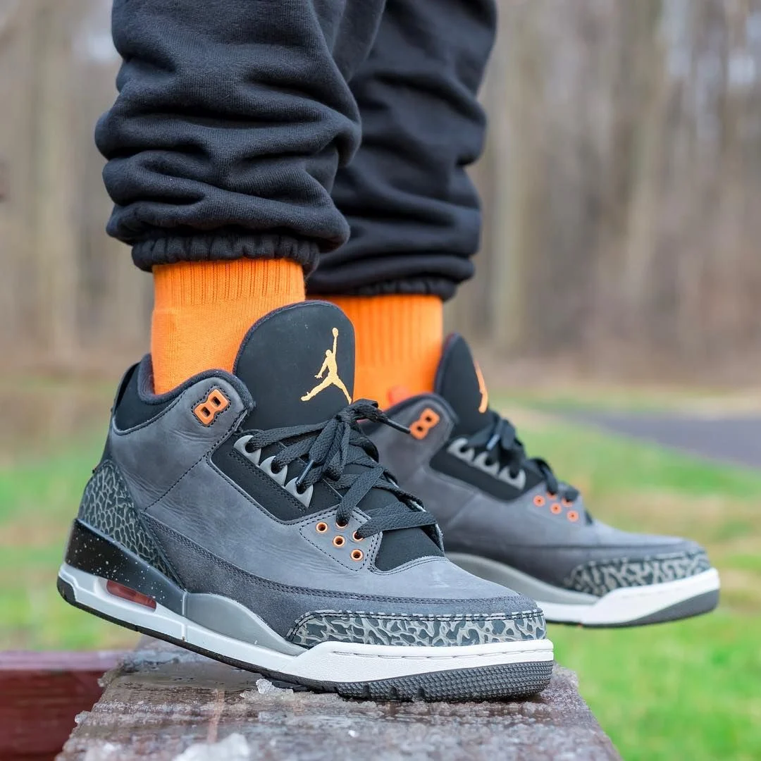 Air Jordan 3 Retro 'Fear Pack 2023' photo review
