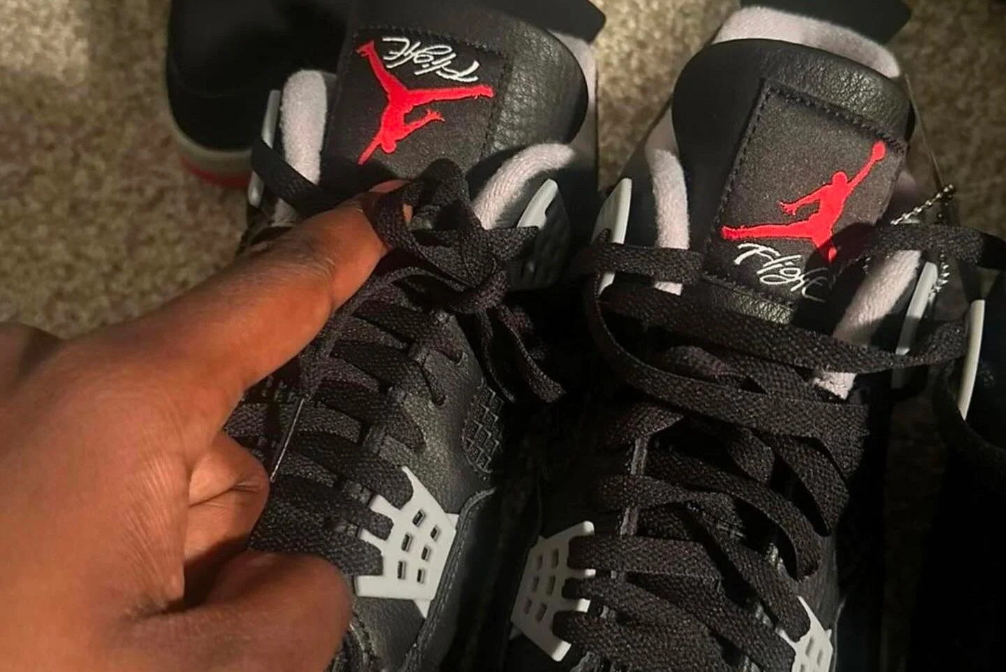Air Jordan 4 Retro 'Bred Reimagined' photo review