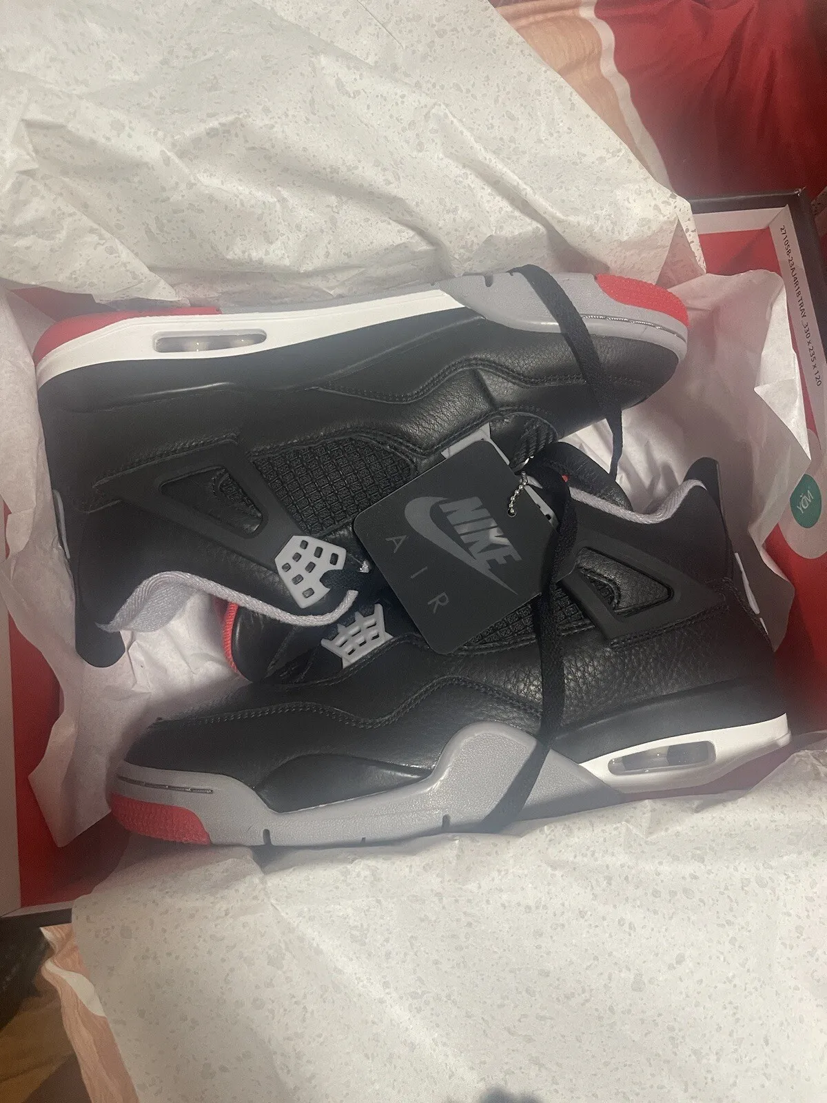 Air Jordan 4 Retro 'Bred Reimagined' photo review
