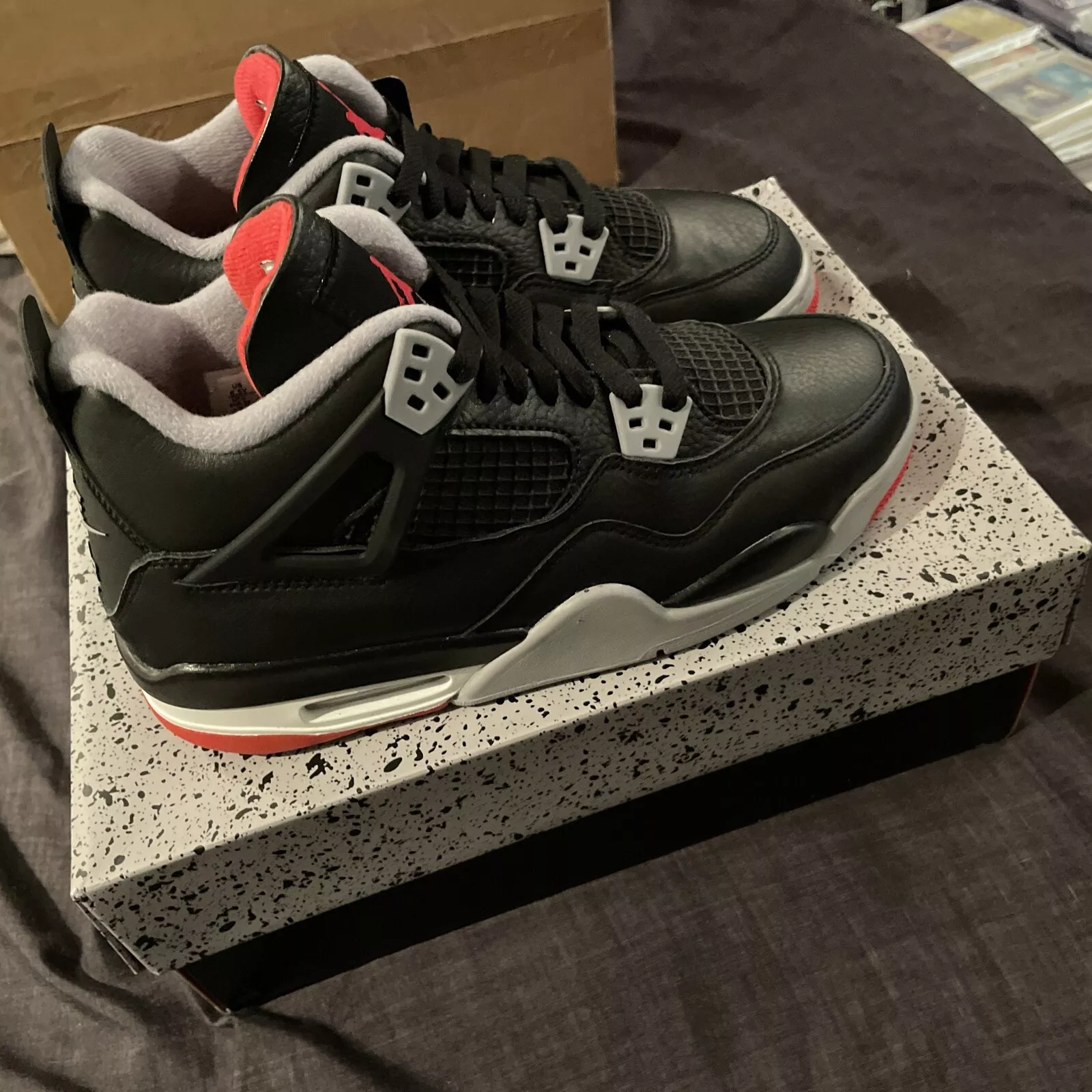 Air Jordan 4 Retro 'Bred Reimagined' photo review