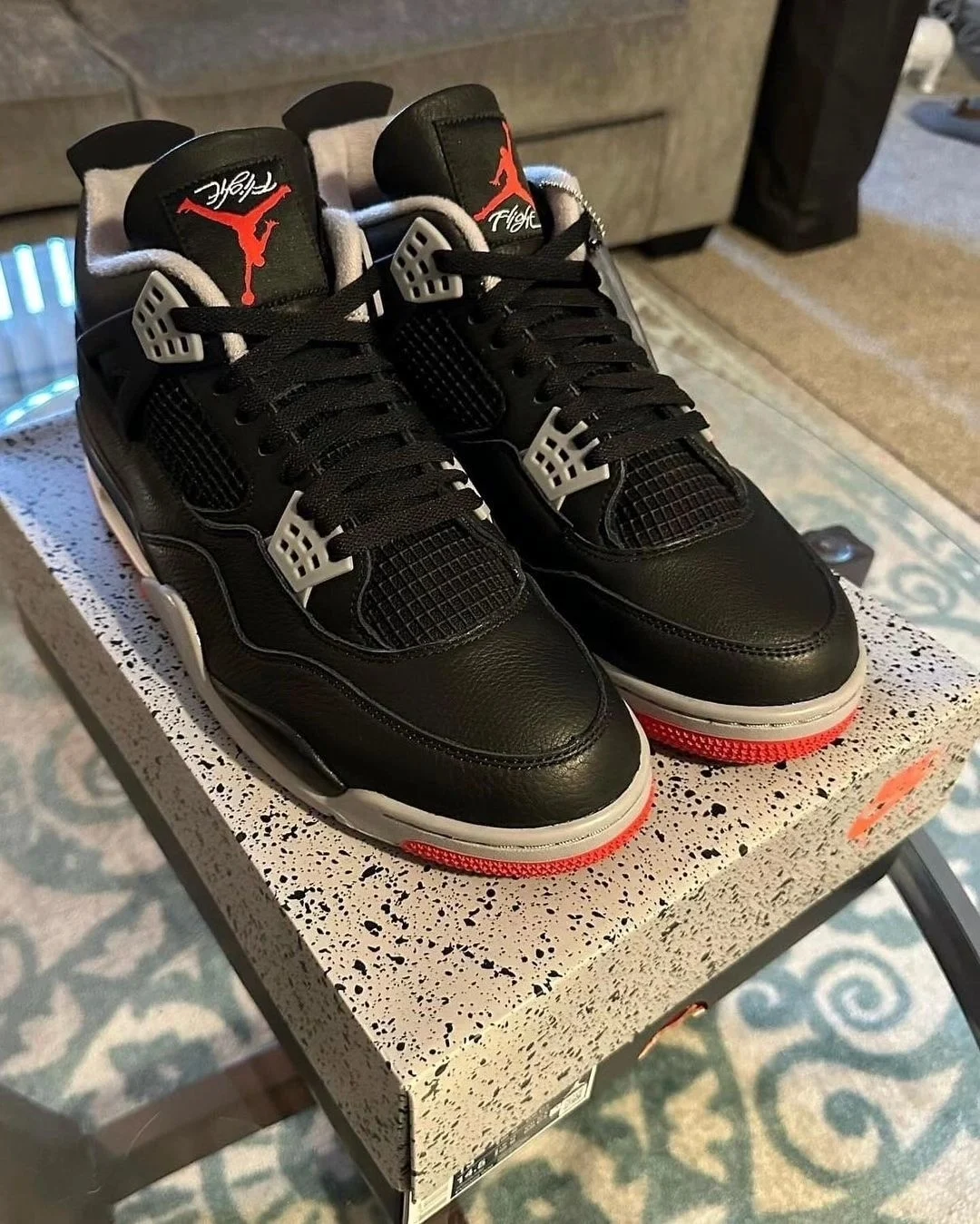 Air Jordan 4 Retro 'Bred Reimagined' photo review