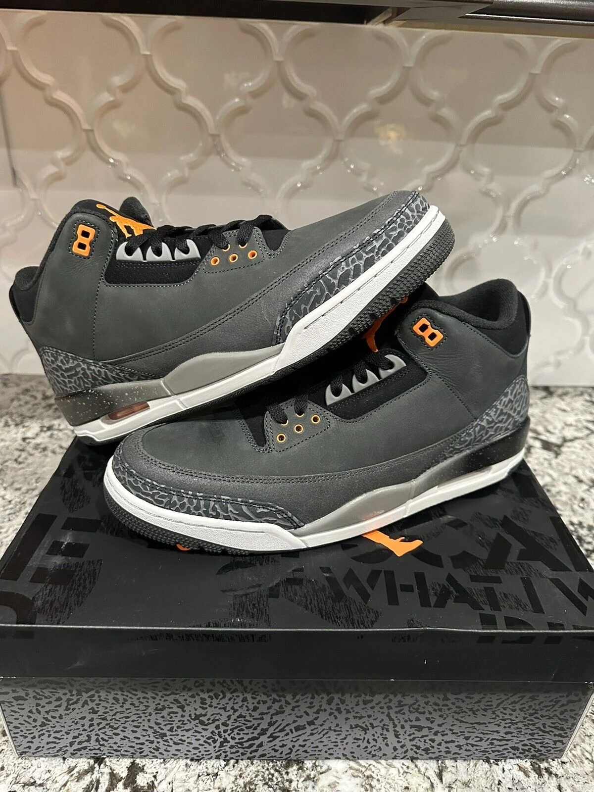 Click to view full screen Air Jordan 3 Retro 'Fear Pack 2023' photo review