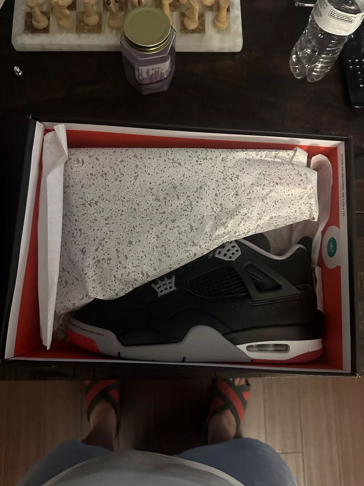 Air Jordan 4 Retro 'Bred Reimagined' photo review