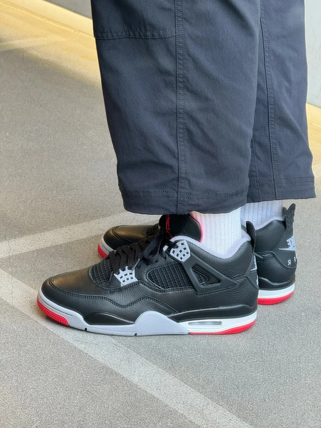 Air Jordan 4 Retro 'Bred Reimagined' photo review