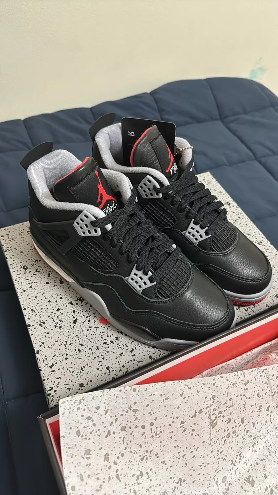 Air Jordan 4 Retro 'Bred Reimagined' photo review