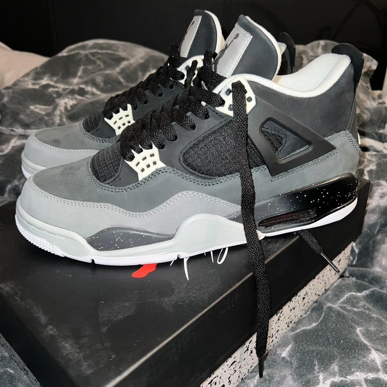 Air Jordan 4 Retro 'Fear' photo review